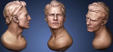 3D мадэль Том Круз (STL)